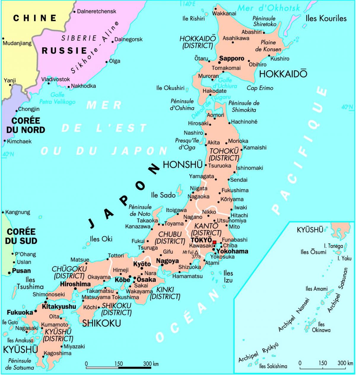 日本国家地图